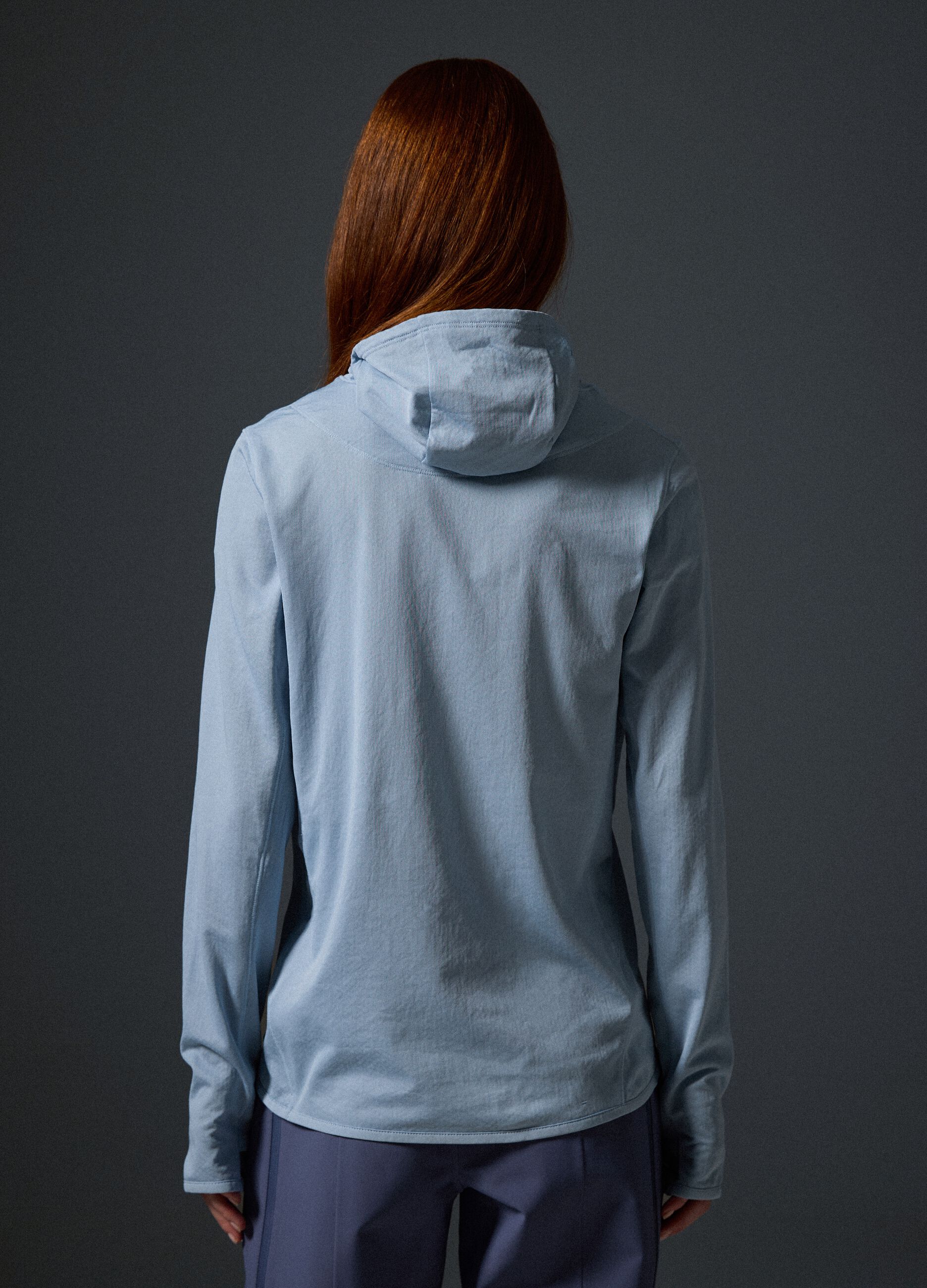 T-Shirt Traspirante con Cappuccio ALTAVIA WITH DEBORAH COMPAGNONI