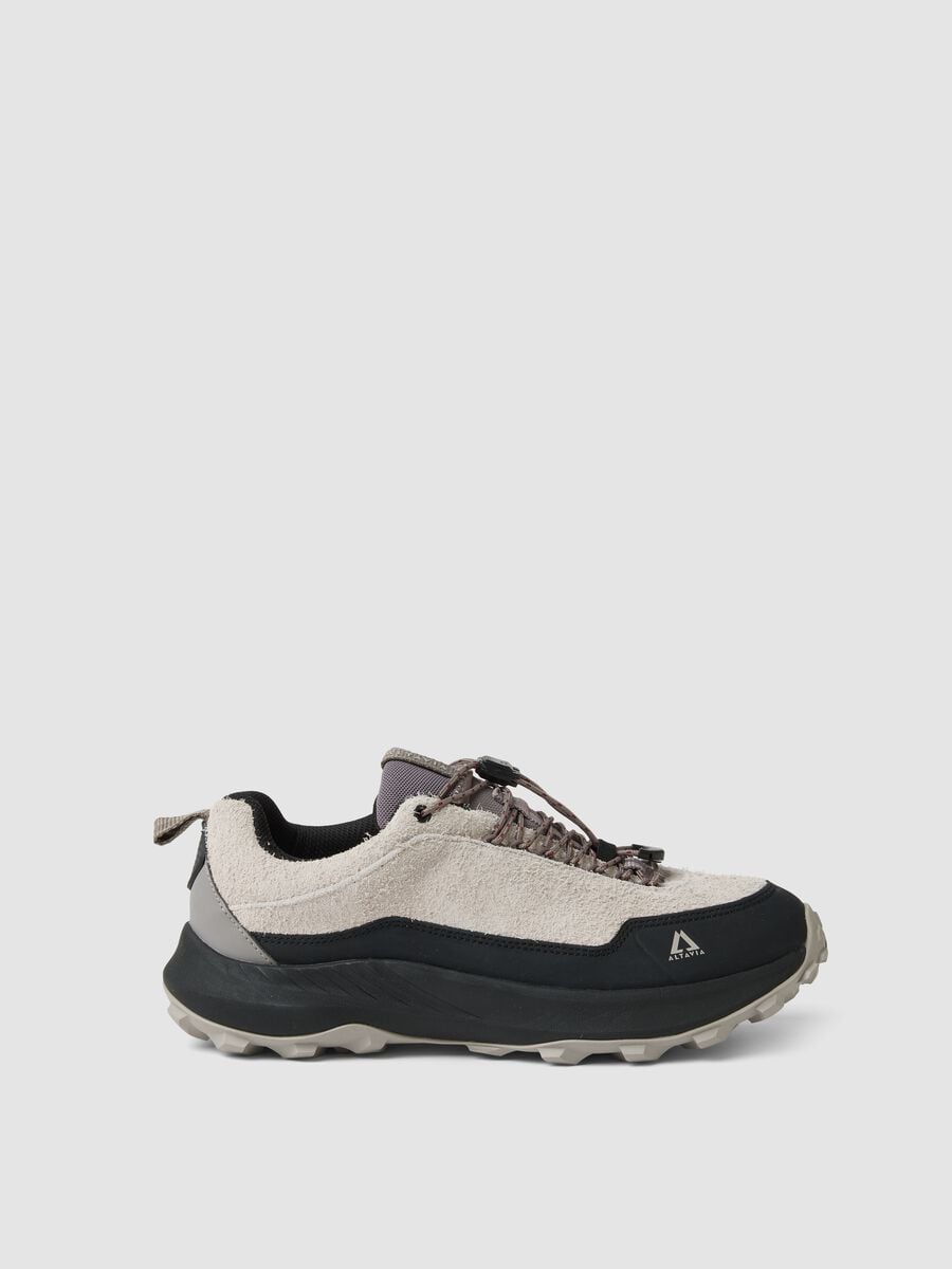 Beige Water-Repellent Outdoor Shoe in Genuine Leather ALTAVIA WITH DEBORAH COMPAGNONI_0
