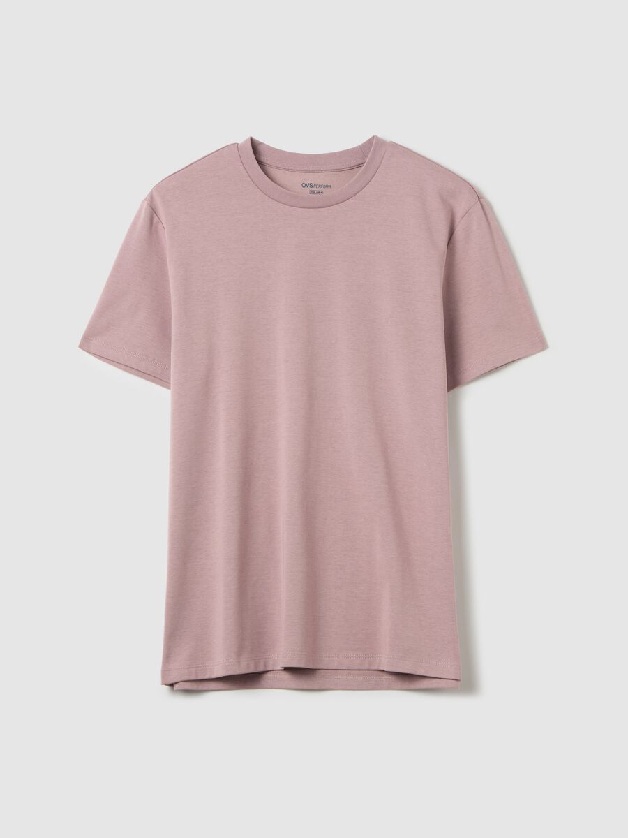 T-shirt with technical fabric_4