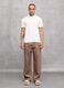 100% Linen Wide-Leg Trousers in Mocha_0