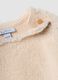 Beige organic cotton crew-neck sweatshirt for baby_2