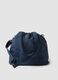 Blue drawstring travel bag_1