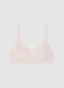 Pink Stretch Fabric Bra_4