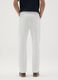 White Stretch Cotton Slim Fit Trousers_3