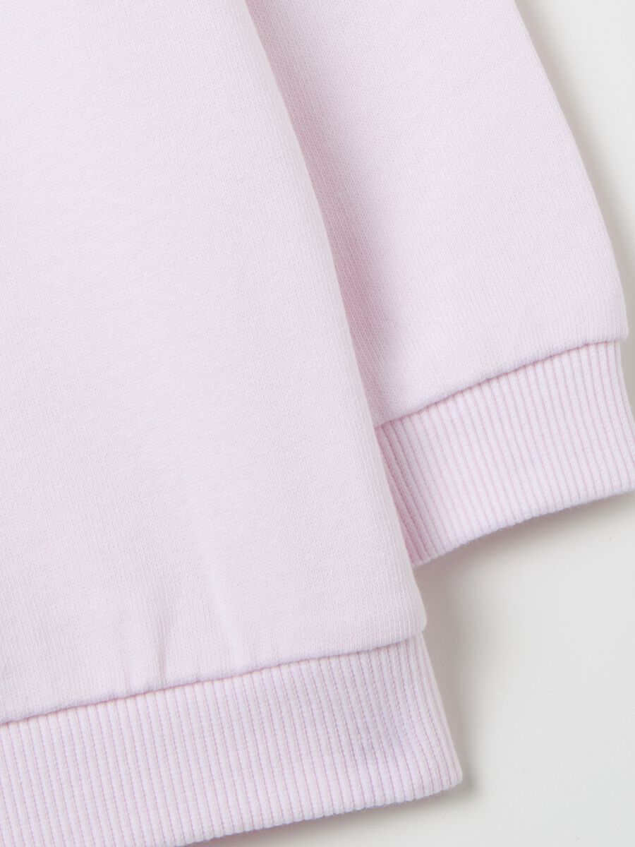 French terry sweatshirt with frills_3
