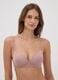 Reggiseno rosa imbottito in tessuto elasticizzato_0