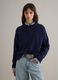 Pure cotton regular fit blue crew neck jumper_2