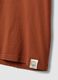T-shirt rossa in puro cotone a maniche corte regular fit_5