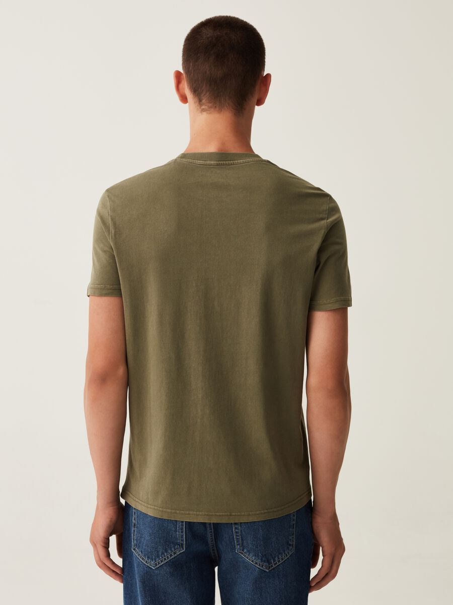 T-shirt in cotone con stampa_2