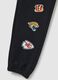 Black Cotton-Blend Trousers with NFL Logos_5