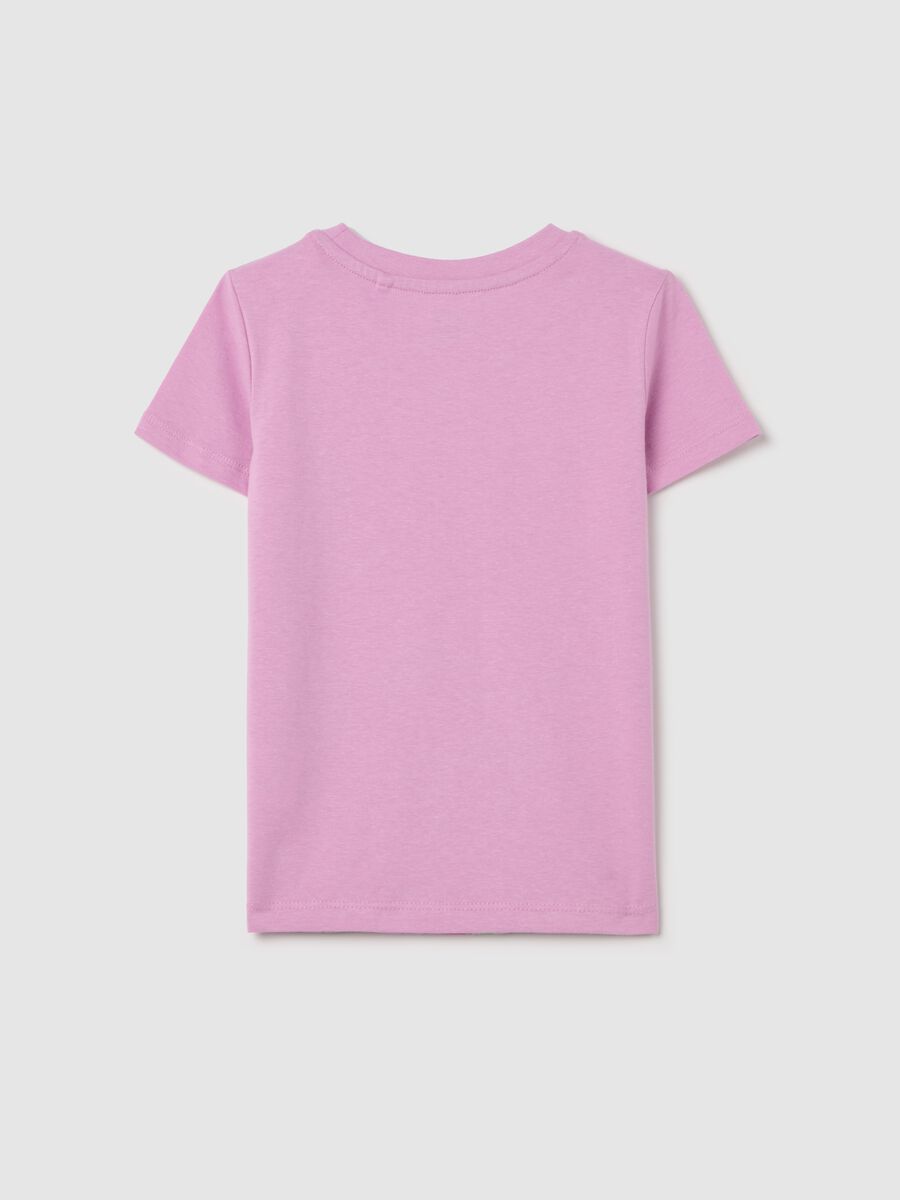 Cotton T-shirt with print_1