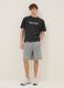 T-shirt nera con scritta Snoop Dogg in puro cotone relaxed fit_1