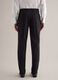 Classic Black Regular Fit Trousers_2