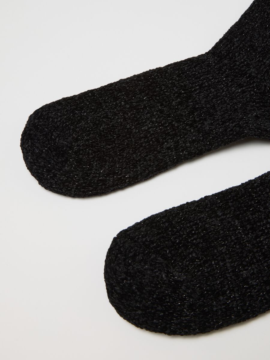 Calzini in tessuto elasticizzato neri_1