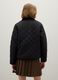 Black padded jacket regular fit_3