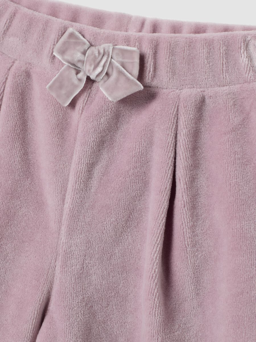 Pink organic cotton-blend hoodie and joggers set_3