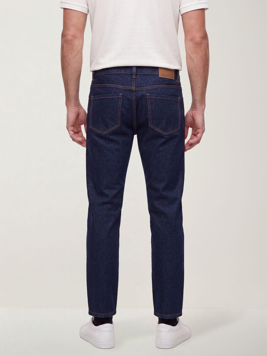 Pure cotton denim jeans, regular tapered fit_2