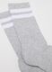 Three-pack of grey elasticated tennis socks_2