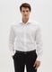 White slim fit pure cotton shirt_0