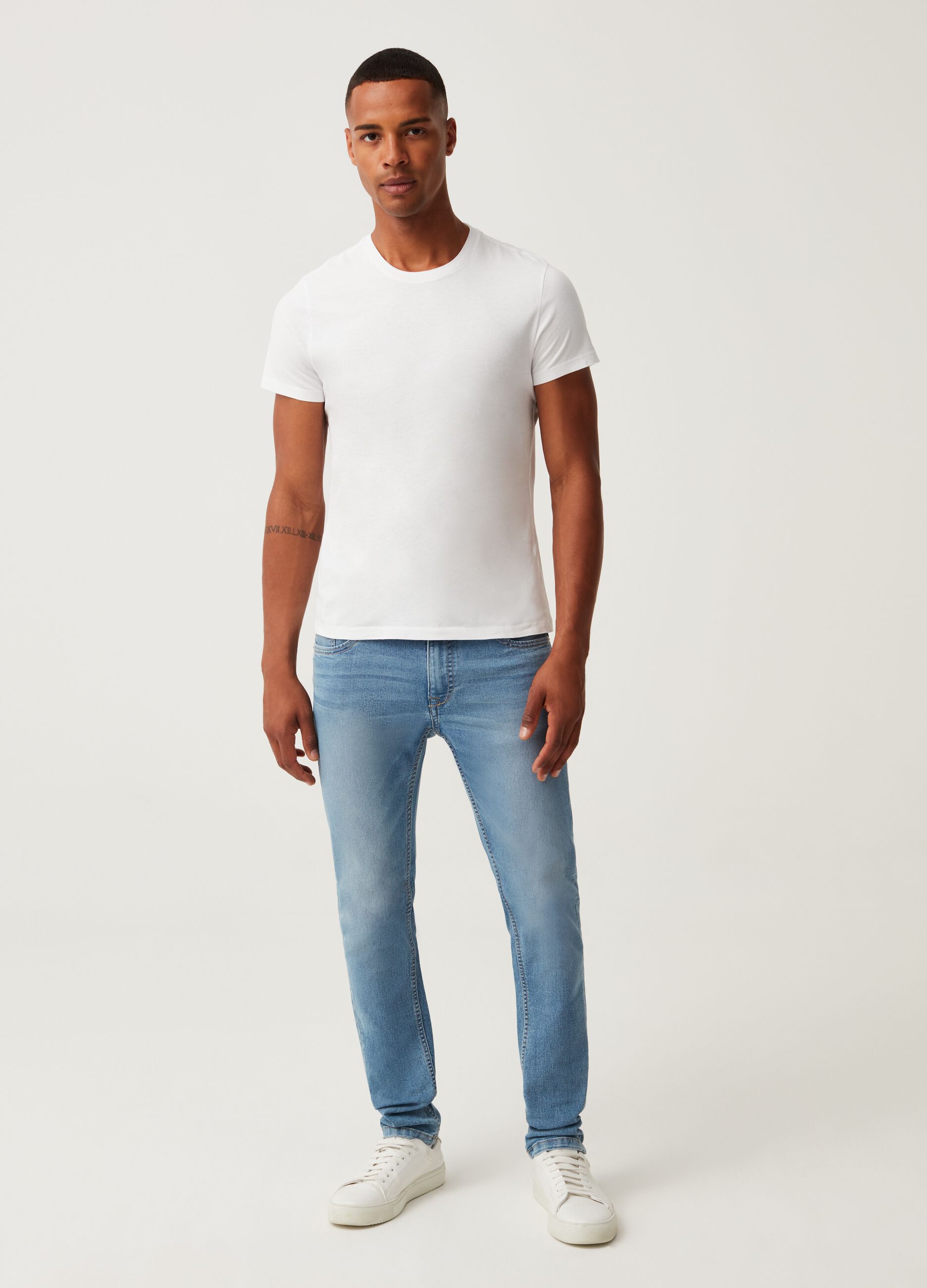 Jeans super skinny cinque tasche_0