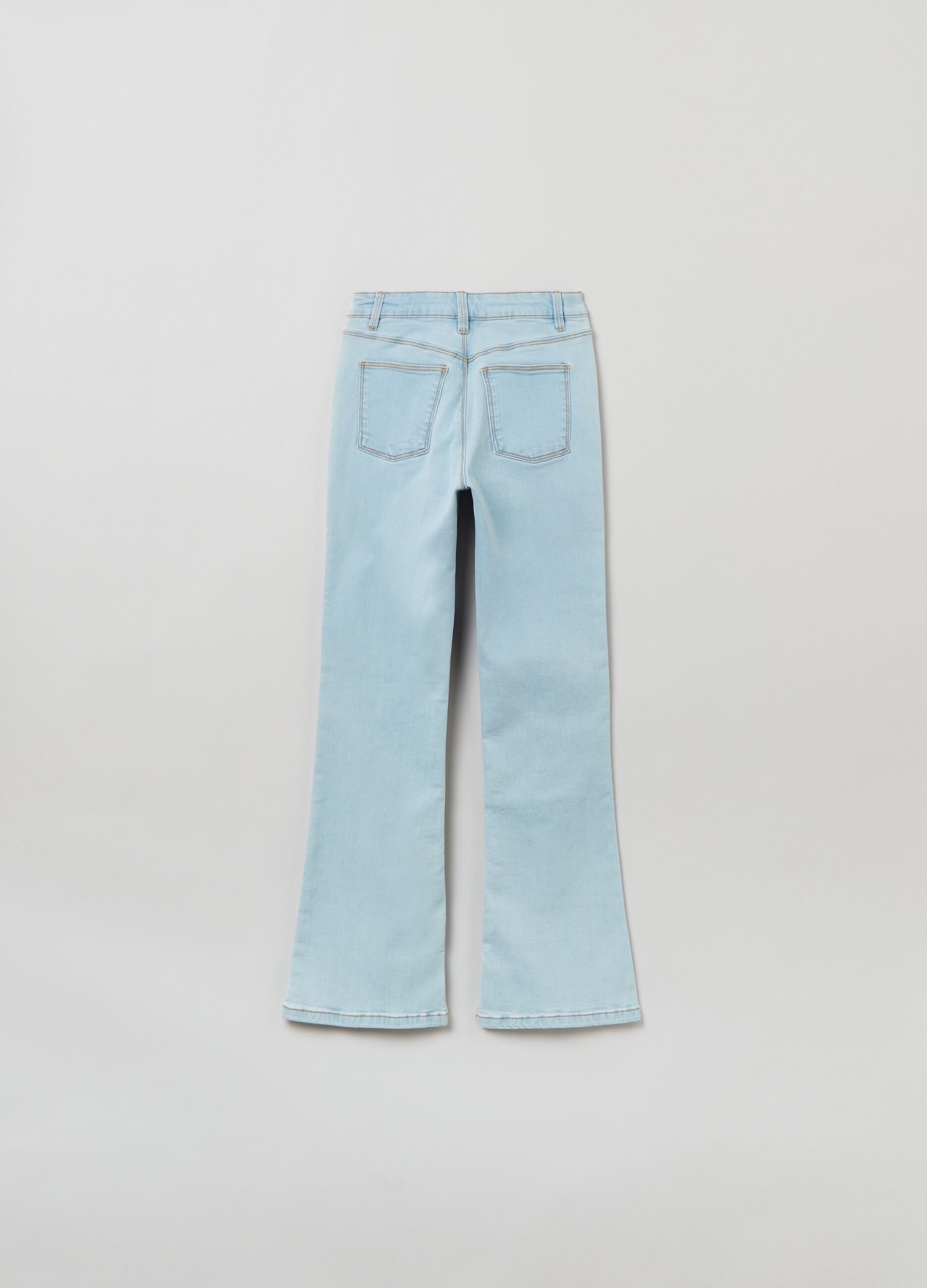 Jeans flare fit cinque tasche _1