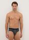 Tripack of multicolour stretch cotton regular fit briefs_0