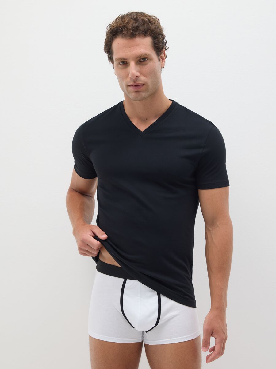 Set multipack boxer in puro cotone multicolor regular fit_0