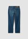 Blue denim jeans in pure cotton, regular fit_2