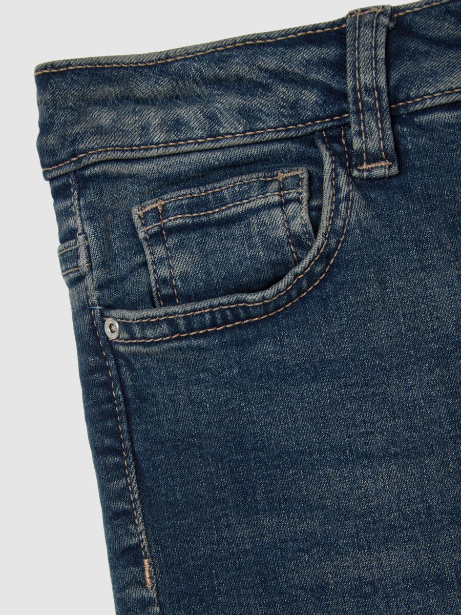 Stretch Denim Skinny Jeans_5