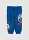 Organic cotton joggers with Mickey Mouse print_0