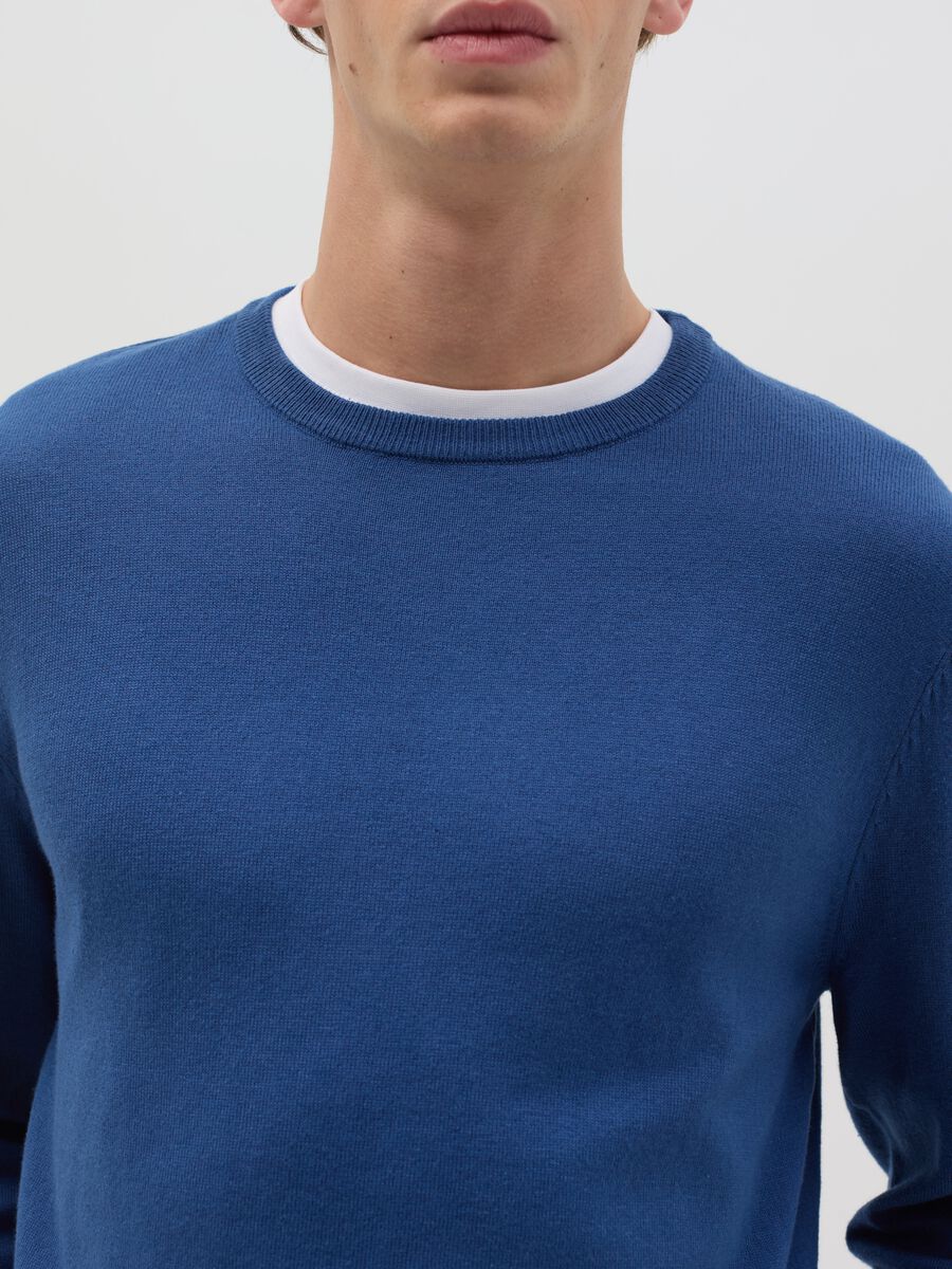 Round neck pullover_2