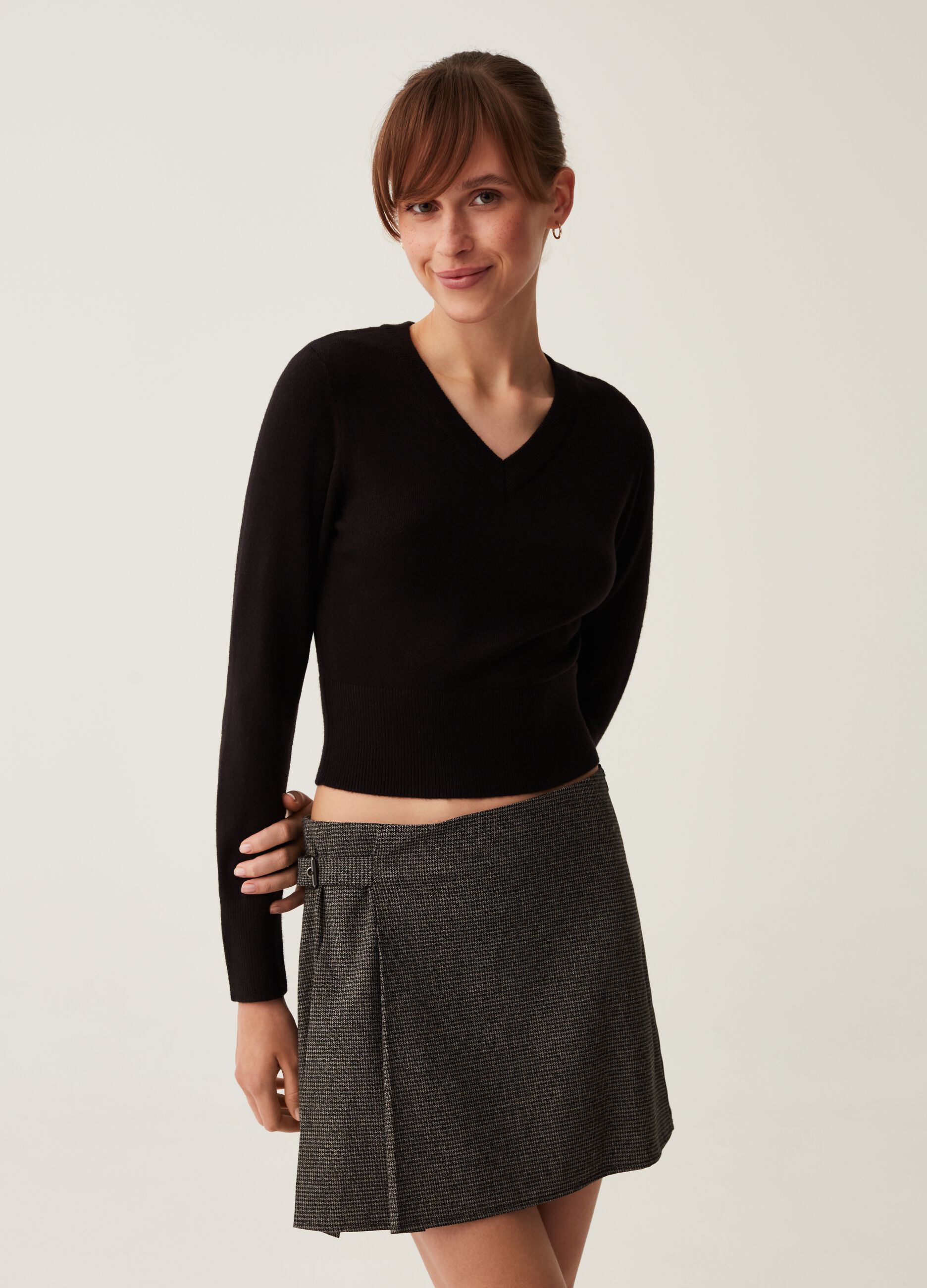 Maglia con scollo a V