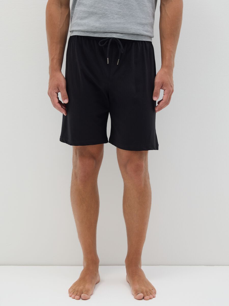Regular fit multicolour cotton blend pyjamas_3