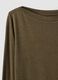 Green stretch-viscose slim-fit T-shirt_5