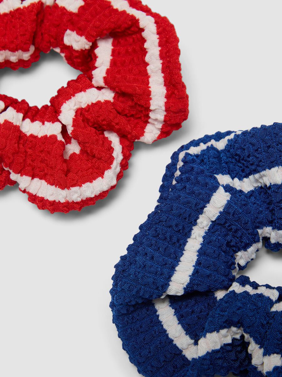 Bipack scrunchies a righe multicolor_2
