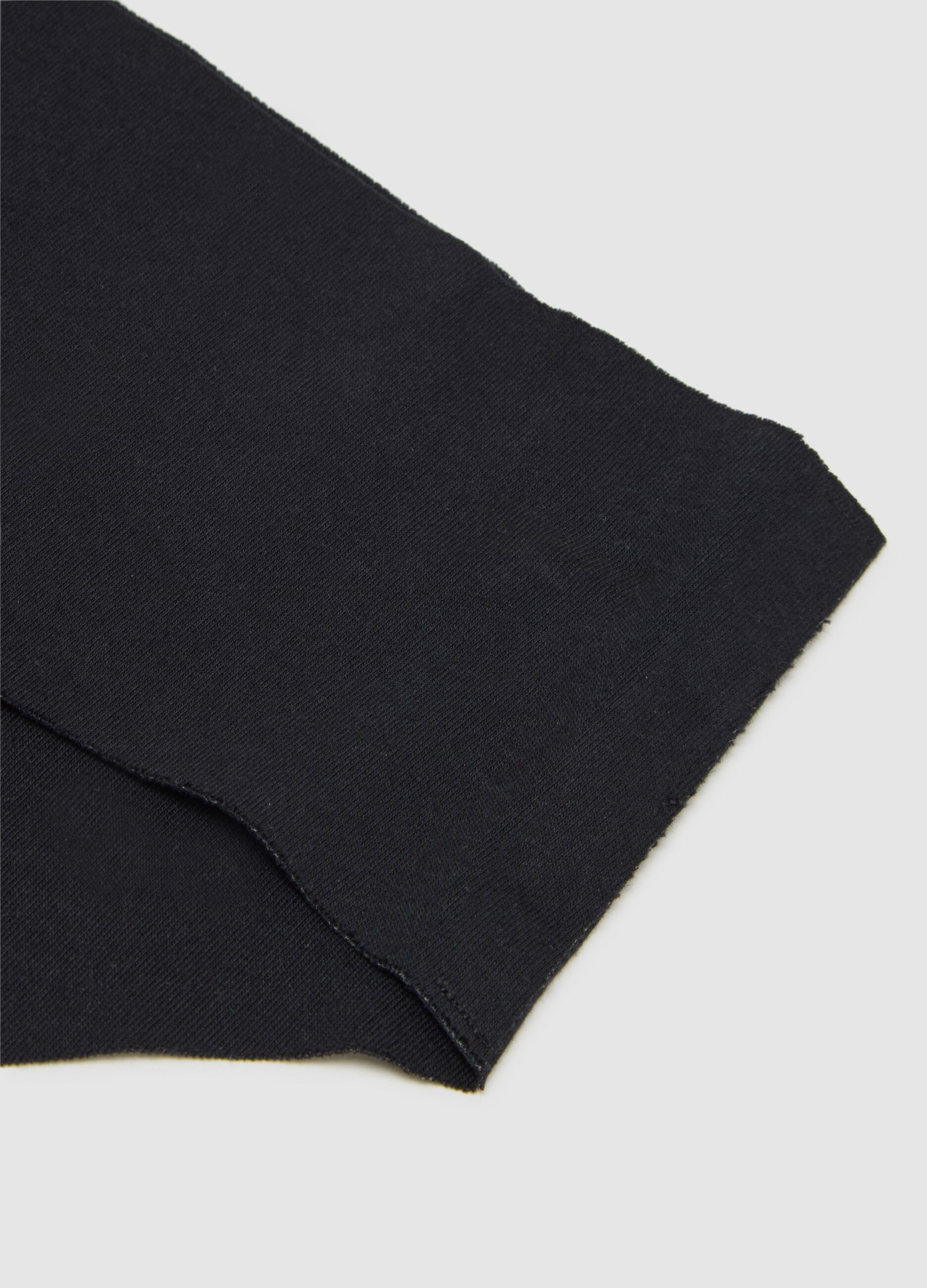 Mutanda in cotone elasticizzato nera