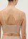 Beige bra without padding with adjustable straps_2