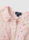 Girls' slim fit multicolour pure cotton blouse with flowers_2