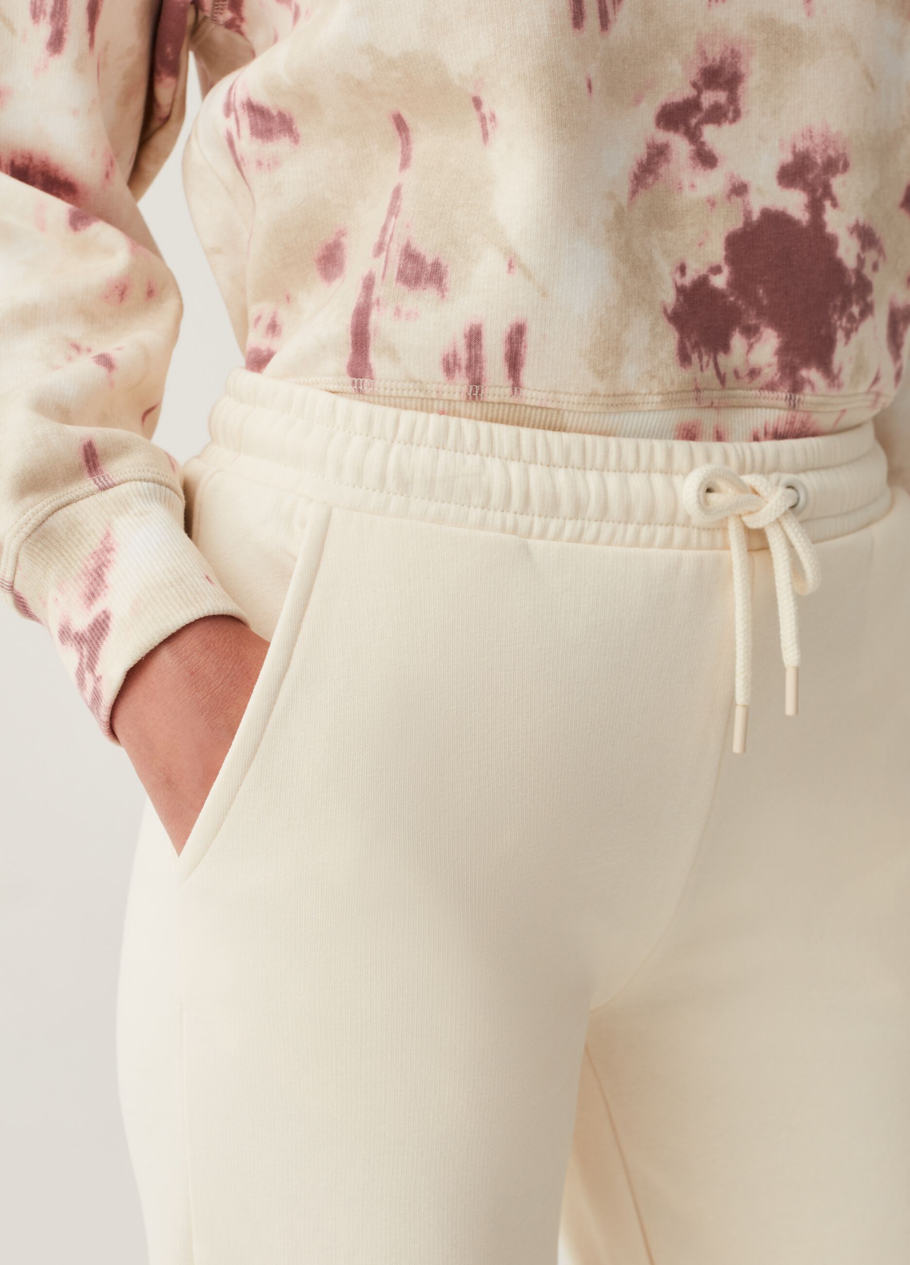 Joggers in French Terry con tasche
