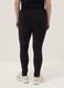 Leggings skinny fit neri in cotone elasticizzato_2