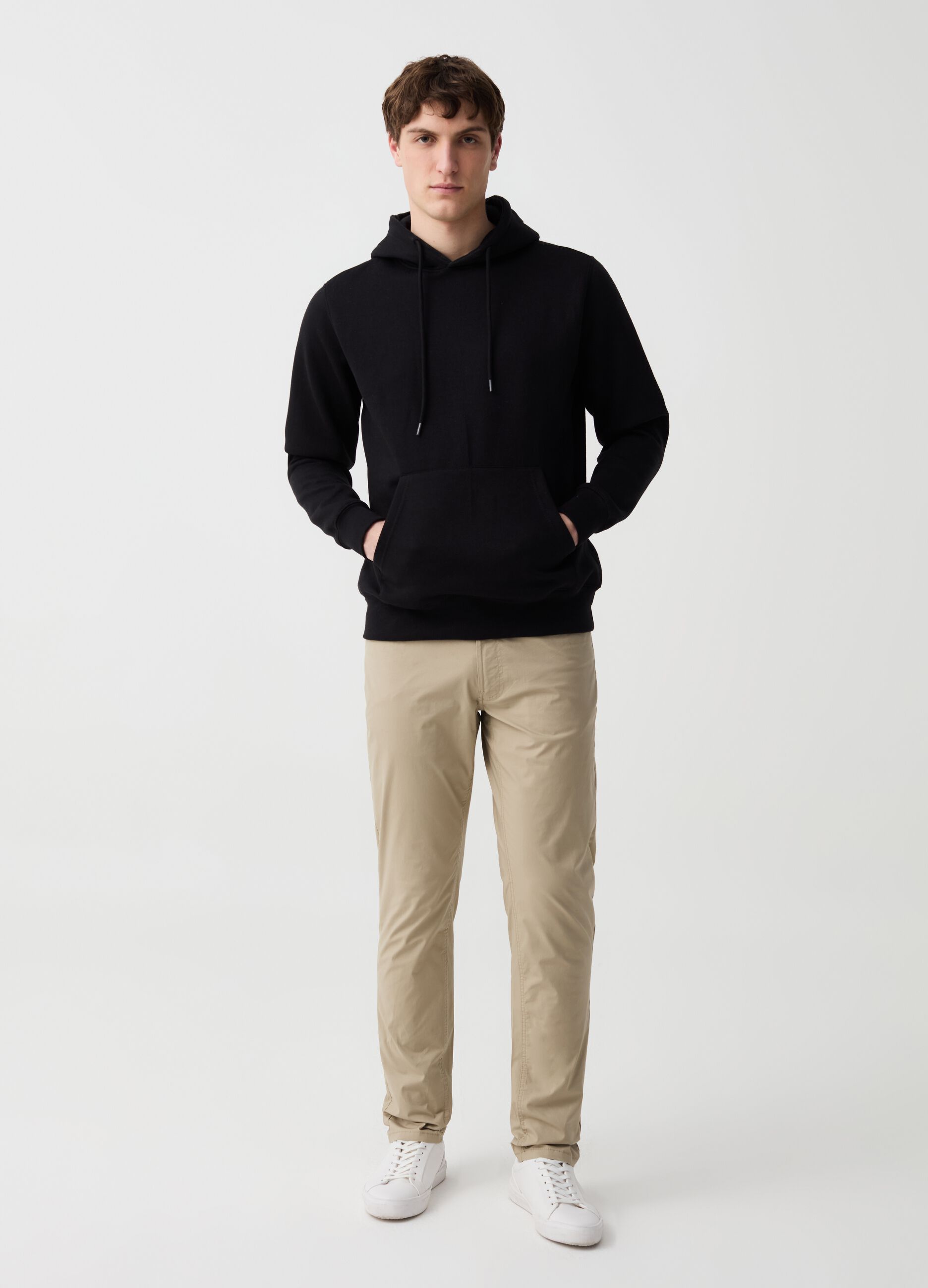 Ovs Pantalone cinque tasche in cotone stretch