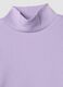 Purple slim-fit ribbed stretch organic cotton T-shirt_2