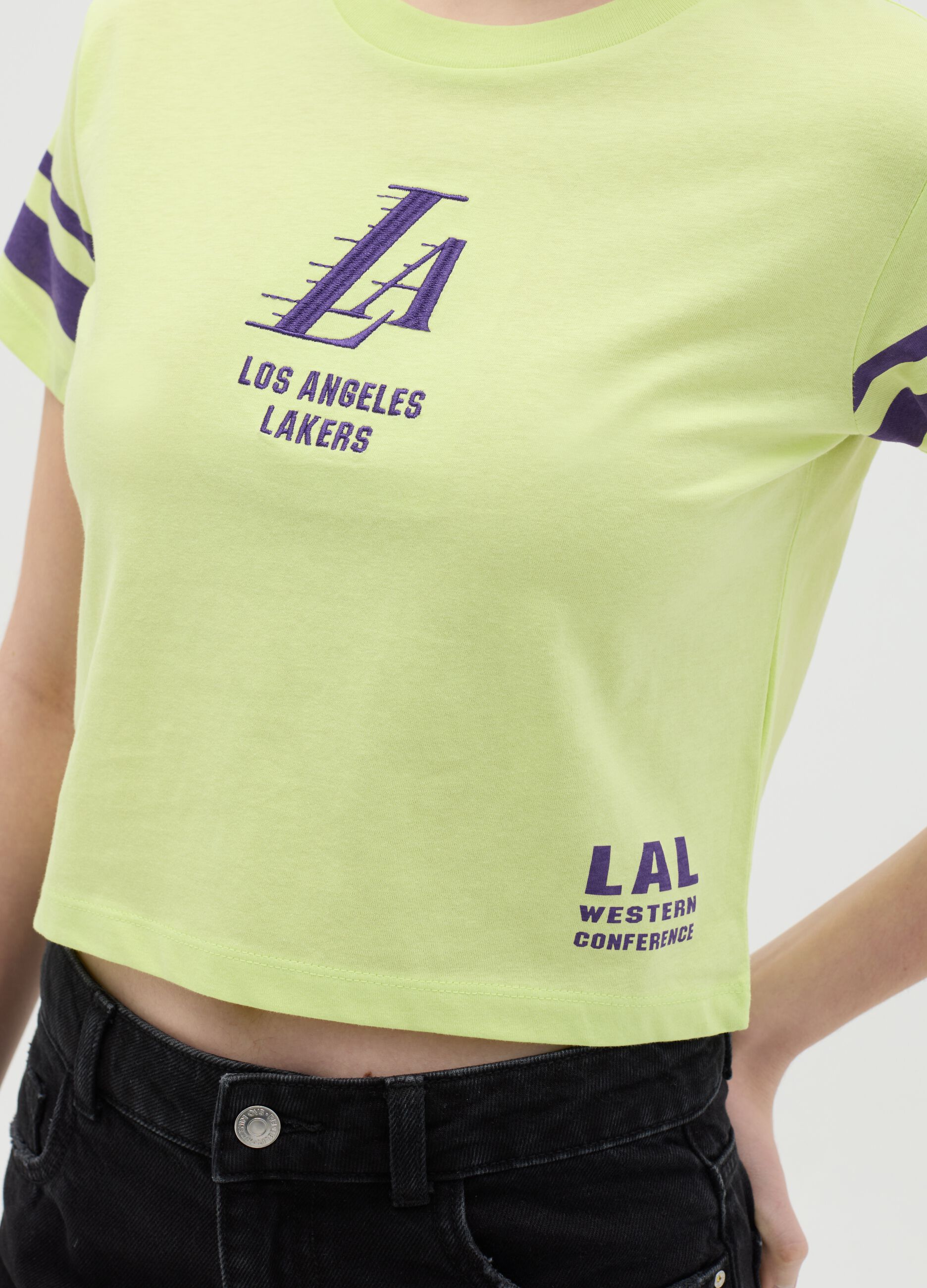 Green NBA Los Angeles Lakers T-shirt