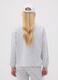 Girls&rsquo; grey 100% cotton sweatshirt with star, relaxed fit_1