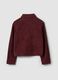 Giacca rossa in vera pelle regular fit_6