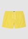 Yellow swim shorts with elasticated waistband_4
