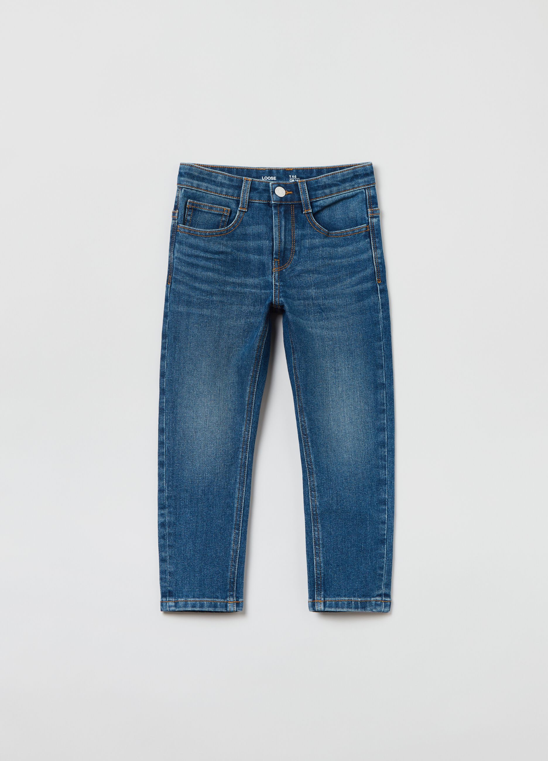 Jeans loose fit cinque tasche