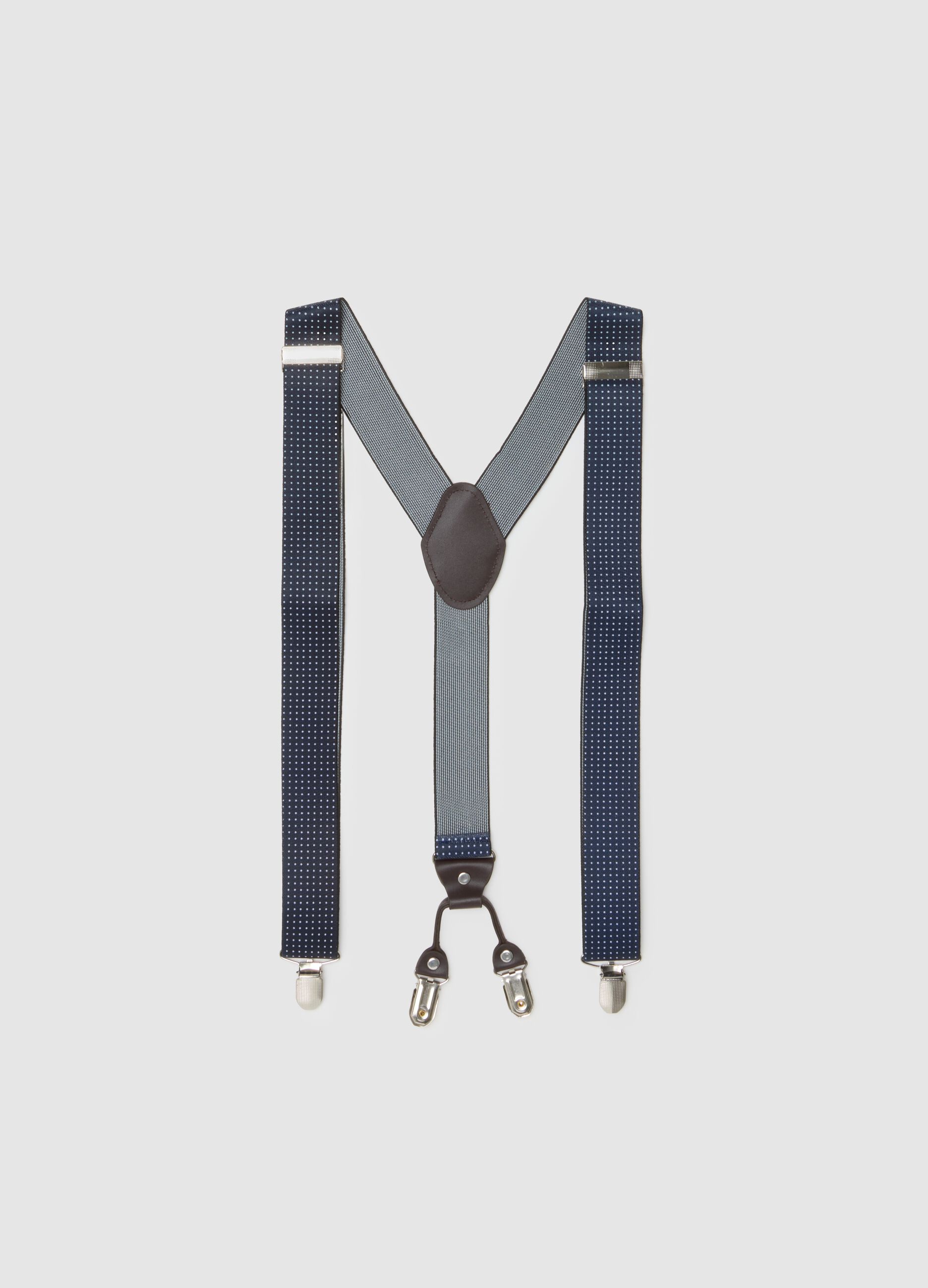 Multicoloured Polka Dot Braces