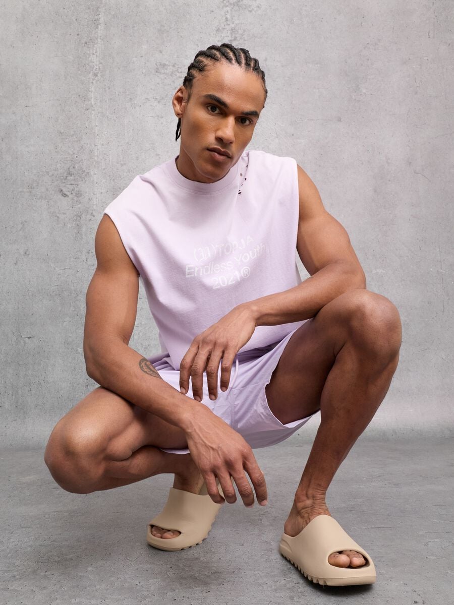 Sunfaded Tank Top Pastel Lilac_2