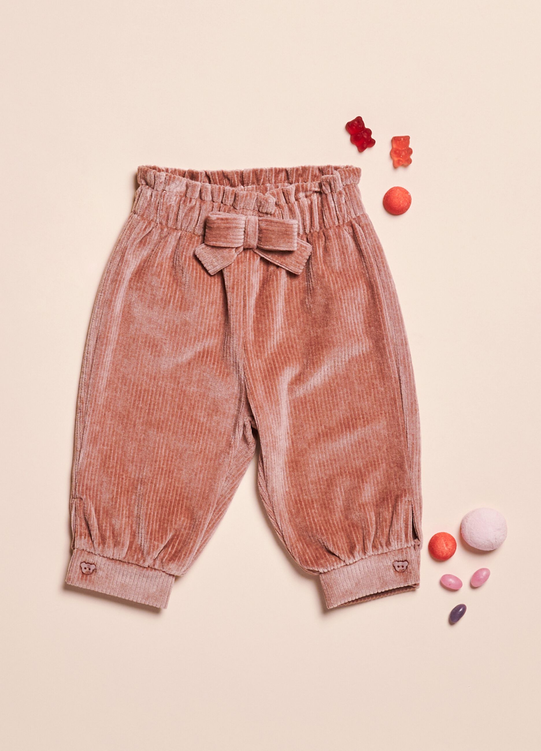 Pantalone in velluto millerighe_0